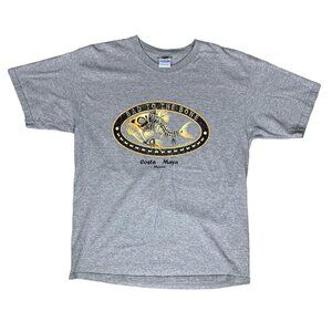 Bad to the Bone Costa Maya Mexico T-Shirt Size Large